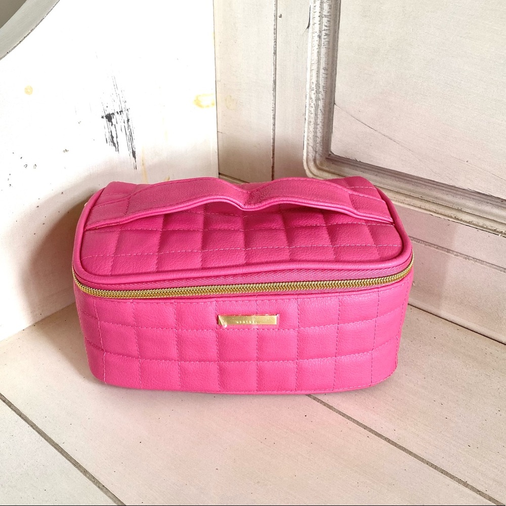 Pink Kestrel Train Case